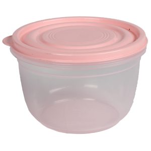 Δοχεία φαγητού πλαστικά τεμ. 3 ροζ - HP 07.16.0027