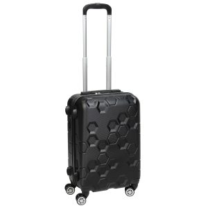 Βαλίτσα – Τρόλεϊ πλαστική ABS καμπίνας 37Χ22Χ56 εκ. μαύρη - KESKOR 16643