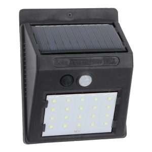 Ηλιακό φωτιστικό τοίχου LED 9,5Χ5Χ12,5 εκ. IP65 με αισθητήρα κίνησης - KESKOR 68348